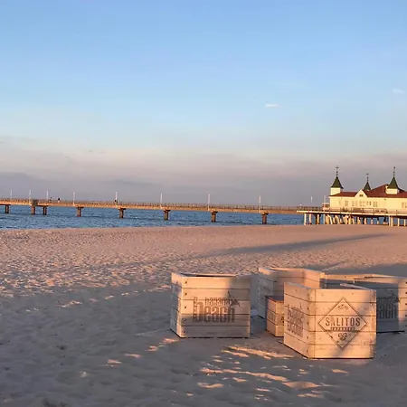 公寓 Ferienwohnung Insel Usedom Autorenhaus *